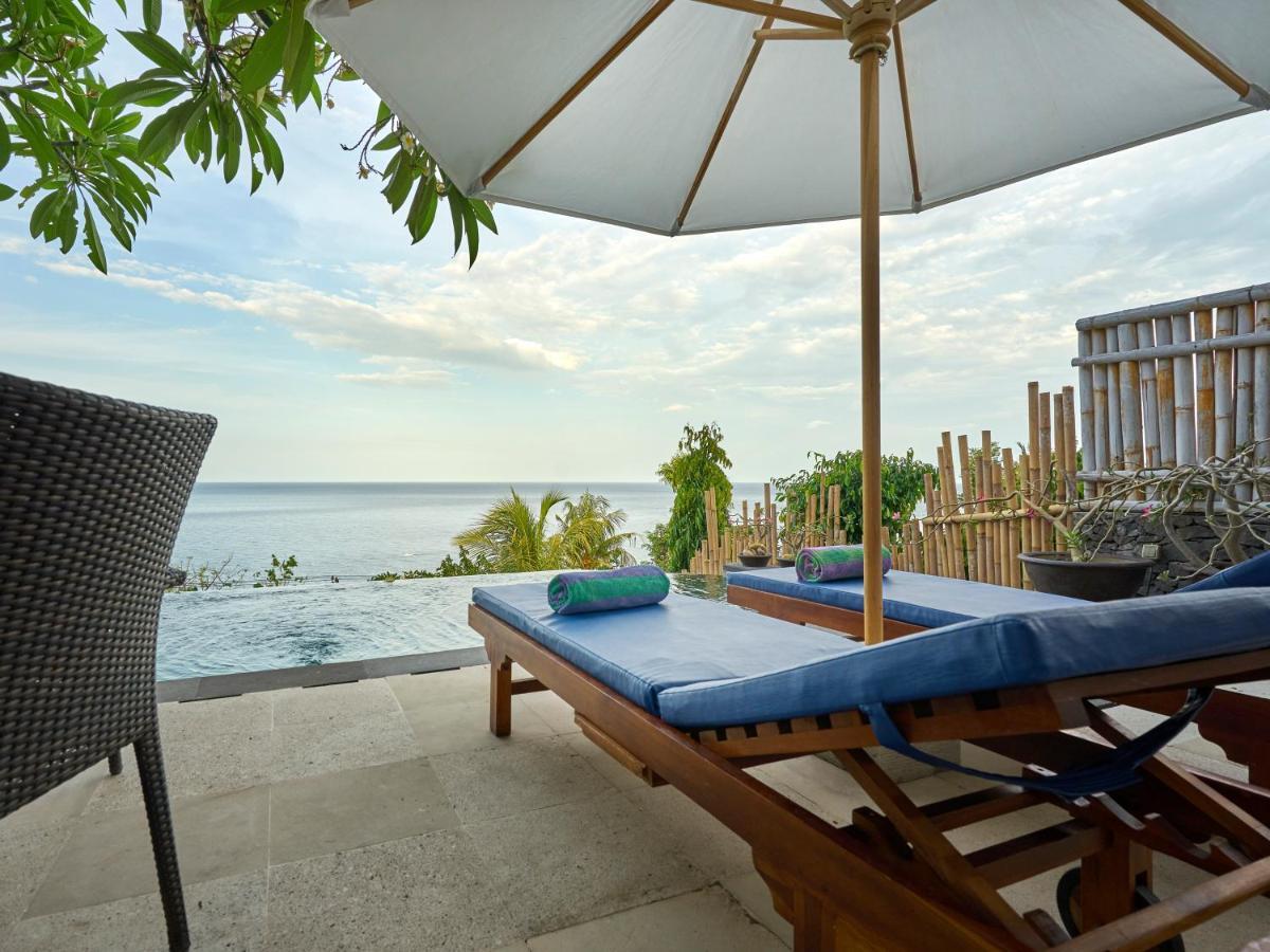 Villa Mimpi Manis Infinity Pool&180°Ocean View อาเม็ด ภายนอก รูปภาพ